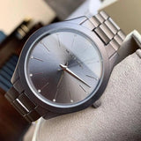 Michael Kors Slim Runway Quartz Grey Dial Grey Steel Strap Watch For Women - MK4506 Buy Now By Michael Kors