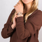 Michael Kors Darci Quartz Rose Gold Dial Rose Gold Steel Strap Watch For Women - MK4514 Buy Now By Michael Kors