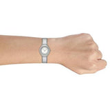 Michael Kors Sylvia Mother of Pearl Dial Silver Steel Strap Watch For Women - MK4657 Buy Now By Michael Kors