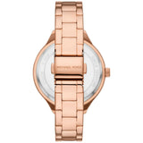 Michael Kors Slim Runway Rose Gold Dial Rose Gold Steel Strap Watch for Women - MK4658 Buy Now By Michael Kors
