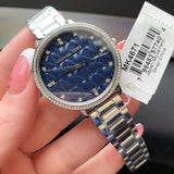 Michael Kors Pyper Blue Dial Silver Steel Strap Watch For Women - MK4671 Buy Now By Michael Kors
