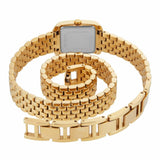 Michael Kors Emery Pave Double Wrap White Dial Gold Steel Strap Watch for Women - MK4833 Buy Now By Michael Kors