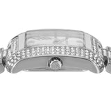 Michael Kors Emery Pave Double Wrap Crystals White Dial Silver Steel Strap Watch for Women - MK4836 Buy Now By Michael Kors