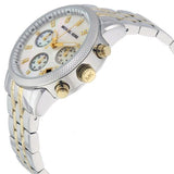 Michael Kors Ritz Chronograph White Dial Two Tone Steel Strap Watch for Women - MK5057 Buy Now By Michael Kors