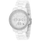 Michael Kors Runway White Dial White Steel Strap Watch for Women - MK5188 Buy Now By Michael Kors