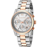 Michael Kors Runway Silver Dial Two Tone Steel Strap Watch for Women - MK5315 Buy Now By Michael Kors