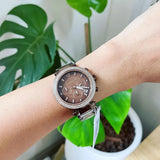 Michael Kors Parker Chronograph Brown Dial Brown Steel Strap Watch For Women - MK5578 Buy Now By Michael Kors