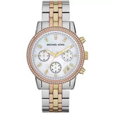 Michael Kors Ritz White Dial Two Tone Steel Strap Watch for Women - MK5650 Buy Now By Michael Kors