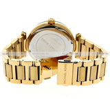 Michael Kors Skylar Gold Dial Gold Steel Strap Watch for Women - MK5867 Buy Now By Michael Kors