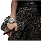 Michael Kors Camille Crystal Pave Dial Silver Steel Strap Watch for Women - MK5869 Buy Now By Michael Kors