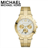 Michael Kors Wyatt Chronograph White Dial Gold Steel Strap Watch For Women - MK5933 Buy Now By Michael Kors