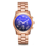 Michael Kors Runway Iridescent Dial Rose Gold Steel Strap Watch for Women - MK5940 Buy Now By Michael Kors