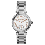 Michael Kors Skylar Quartz White Dial Silver Steel Strap Watch For Women - MK5970 Buy Now By Michael Kors