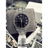 Michael Kors Channing Diamonds Black Dial Silver Steel Strap Watch for Women - MK6089 Buy Now By Michael Kors