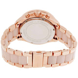 Michael Kors Wren Crystals Rose Gold Dial Rose Gold Steel Strap Watch for Women - MK6096 Buy Now By Michael Kors