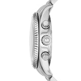 Michael Kors Lexington Chronograph Brown Dial Silver Steel Strap Watch For Women - MK6221 Buy Now By Michael Kors