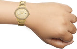 Michael Kors Whitley Analog Diamonds Gold Dial Gold Steel Strap Watch For Women - MK6227 Buy Now By Michael Kors