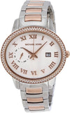 Michael Kors Whitley Analog White Dial Two Tone Steel Strap Watch For Women - MK6228 Buy Now By Michael Kors