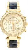 Michael Kors Parker Gold Dial Two Tone Steel Strap Watch for Women - MK6238 Buy Now By Michael Kors
