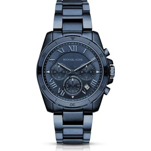 Michael Kors Brecken Chronograph Quartz Blue Dial Blue Steel Strap Watch For Men - MK6361 Buy Now By Michael Kors