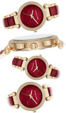 Michael Kors Parker Mother of Pearl Red Dial Two Tone Steel Strap Watch for Women - MK6427 Buy Now By Michael Kors