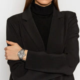 Michael Kors Parker Quartz Silver Dial Silver Steel Strap Watch For Women - MK6658 Buy Now By Michael Kors