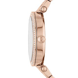 Michael Kors Parker Quartz Rose Gold Dial Rose Gold Steel Strap Watch For Women - MK6660 Buy Now By Michael Kors