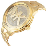 Michael Kors Runway Mercer Crystals Gold Dial Gold Steel Strap Watch For Women - MK6714 Buy Now By Michael Kors