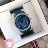 Michael Kors Bradshaw Chronograph Blue Dial Blue Steel Strap Watch For Men - MK6722 Buy Now By Michael Kors