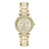 Michael Kors Parker Analog Gold Dial Gold Steel Strap Watch For Women - MK6833 Buy Now By Michael Kors