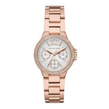 Michael Kors Camille Multifunction White Dial Rose Gold Steel Strap Watch For Women - MK6845 Buy Now By Michael Kors