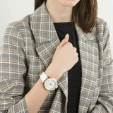 Michael Kors Runway Quartz White Dial White Rubber Strap Watch For Women - MK6853 Buy Now By Michael Kors