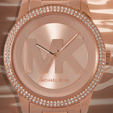 Michael Kors Tibby Quartz Rose Gold Dial Rose Gold Steel Strap Watch For Women - MK6880 Buy Now By Michael Kors