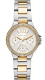 Michael Kors Camille Multifunction Silver Dial Two Tone Steel Strap Watch For Women - MK6982 Buy Now By Michael Kors