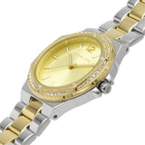 Michael Kors Lennox Three-Hand Gold Dial Two Tone Steel Strap Watch For Women - MK6988 Buy Now By Michael Kors