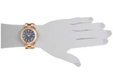 Michael Kors Runway Blue Dial Rose Gold Stainless Steel Strap Watch for Women - MK7065 Buy Now By Michael Kors