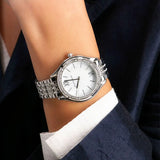 Michael Kors Mindy White Dial Silver Steel Strap Watch For Women - MK7075 Buy Now By Michael Kors