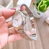 Michael Kors Mindy Three Hand White Dial Two Tone Steel Strap Watch For Women - MK7084 Buy Now By Michael Kors