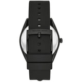 Michael Kors Janelle Quartz Silver Dial Black Rubber Strap Watch For Women - MK7138 Buy Now By Michael Kors