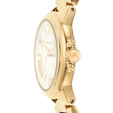 Michael Kors Camille Quartz White Dial Gold Steel Strap Watch For Women - MK7255 Buy Now By Michael Kors
