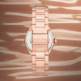 Michael Kors Camille Quartz White Dial Rose Gold Steel Strap Watch For Women - MK7256 Buy Now By Michael Kors