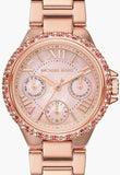 Michael Kors Mini Camille Multifunction Rose Gold Dial Rose Gold Steel Strap Watch For Women - MK7273 Buy Now By Michael Kors