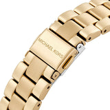 Michael Kors Lennox Three-Hand Silver Dial Gold Steel Strap Watch For Women - MK7278 Buy Now By Michael Kors