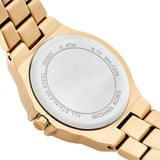 Michael Kors Lennox Three-Hand Silver Dial Gold Steel Strap Watch For Women - MK7278 Buy Now By Michael Kors