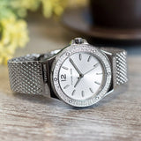 Michael Kors Lennox Three-Hand Silver Dial Silver Steel Strap Watch For Women - MK7337 Buy Now By Michael Kors