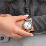 Michael Kors Lennox Three-Hand Silver Dial Silver Steel Strap Watch For Women - MK7337 Buy Now By Michael Kors