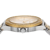 Michael Kors Lennox Three Hand Silver Dial Two Tone Steel Strap Watch For Women - MK7338 Buy Now By Michael Kors