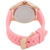 Michael Kors Mini Pilot Quartz Rose Gold Dial Pink Silicone Strap Watch For Women - MK7375 Buy Now By Michael Kors