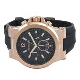 Michael Kors Dylan Black Dial Black Rubber Strap Watch for Men - MK8184 Buy Now By Michael Kors