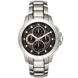 Michael Kors Ryker Chronograph Black Dial Silver Steel Strap Watch For Men - MK8528 Buy Now By Michael Kors